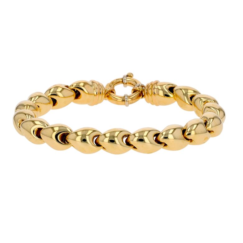 Acheter Bracelet maille fantaisie or jaune 28.64g Comme neuf - 5680,00 € Bracelet maille fantaisie or jaune 28.64g Comme neuf - reconditionné disponible sur Gemme Les Bijoux